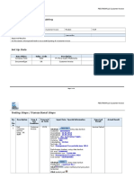 Data Sheet For End User Training: General Information