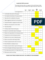 Leadership Self Assesssment