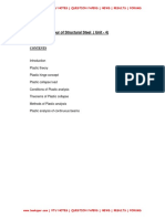 Unit 4 Plastic Behaviour of Structural Steel