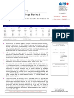 EA Holdings Berhad - Public Issue of 40m New Shares and Offer For Sale of 18m - 13/7/2010