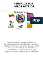 Defensa de Los Símbolos Patrios