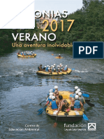 Colonias de Verano 2017. Folleto Informativo