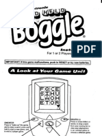 Hasbro Hand Held Electronic Boggle