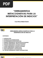 Interpretación de Indicios