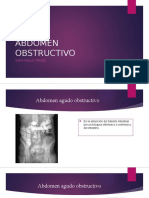 Abdomen Obstructivo