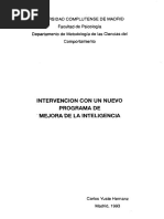 0000 TESIS Desarrollo de La Inteligencia Yuste Hernanz PDF