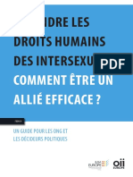 Défendre Les Droits Humains Des Intersexués - Comment Être Un Allié Efficace ?