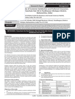 A Study of Customer Satisfaction and Preferred Characters of Parachute Hair Oil in Pandharpur (Sholapur District, Maharashtra, India)