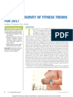 Worldwide Survey of Fitness Trends For 2017