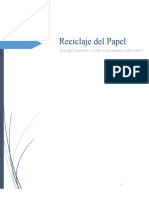 Reciclaje Del Papel