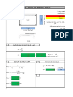 Planilha de Calculo de Laje em Uma Direcao