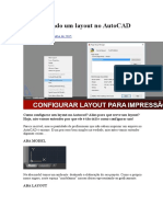 Configurando Um Layout No AutoCAD