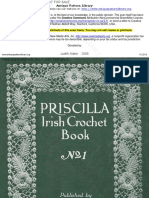 Priscilla Irish Crochet Book No1