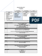 Lista de Utiles 2° Básico 2017