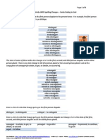 Spanish Verbs With Spelling Changes-Verbs Ending in Guir