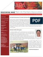 2006 V 2 Monterey Bay Plein Air Painters Association Newsletter  