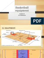 Basketball Equipment: English 4b B.Munkhdulam