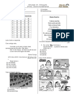 Simulado 16 (L. P - 3º Ano) - Blog Do Prof. Warles