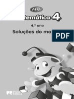 Alfa Soluções 4º Ano