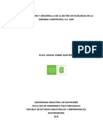 Matriz de Excelencia de Mantenimiento