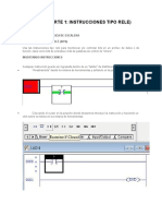 PLC Instrucciones Tipo Rele