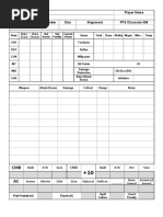 Pathfinder Character Sheet (Blank)