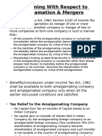 Tax Planning Merger