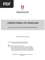 Assédio Moral No Tragalho