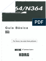 Korg N264 N364 Guia Basica