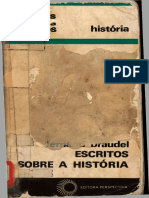 BRAUDEL, F. Escritos Sobre A História PDF