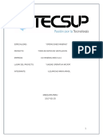 Informe de Ventilacion Tecsup