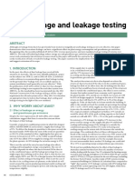 Duct Leakage& Leakage Testing