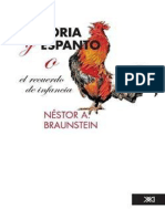 Néstor Braunstein - Memoria y Espanto o El Recuerdo de Infancia PDF