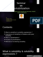 Solubilization