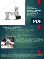 Pasivo - (Obligaciones)