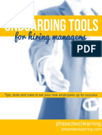 Onboarding Tools For Hiring Managers Phasetwolearning Ebook Download1