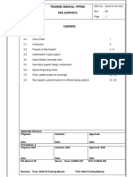 Training Manual-Piping: Pipe Supports