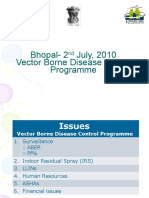 Bhopal-2 July, 2010 Vector Borne Disease Control Programme