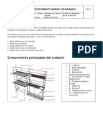 Procedimiento de Armado de Andamios