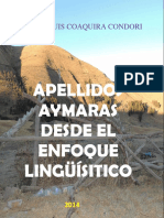 Apellidos Aymaras Desde El Enfoque Linguistico PDF