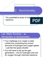 Chapter 12 Stoichiometry