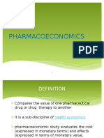 Pharmacoeconomics