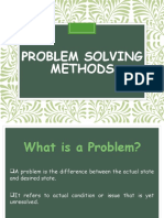 Problem Solving Methods-Alternative Presentation Simple