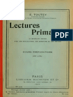 Toutey Lectures Primaires CP