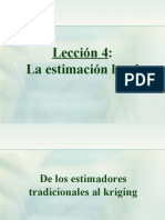 04 - Estimación Local