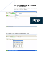 SIAE - Passo A Passo para Atualização de Firmware Da ODU ASN6U SUB 3