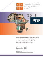 CAHF Housing Finance in Africa Yearbook 2016.09