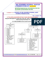 EQHSMS Internal Auditor Training