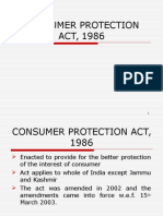 Consumer Protection Act 1986 09-11-2012