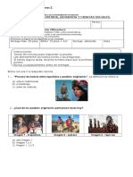 Certamen Historia y Geografia 2 Semestre